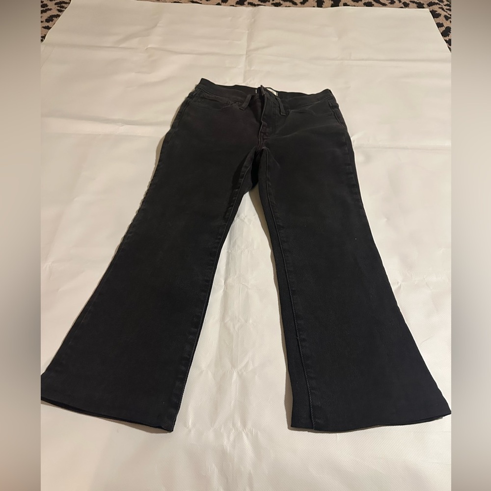 MADEWELL CALI DEMI -BOOT WOMEN’S JEAN SIZE 28 BLACK COLOR